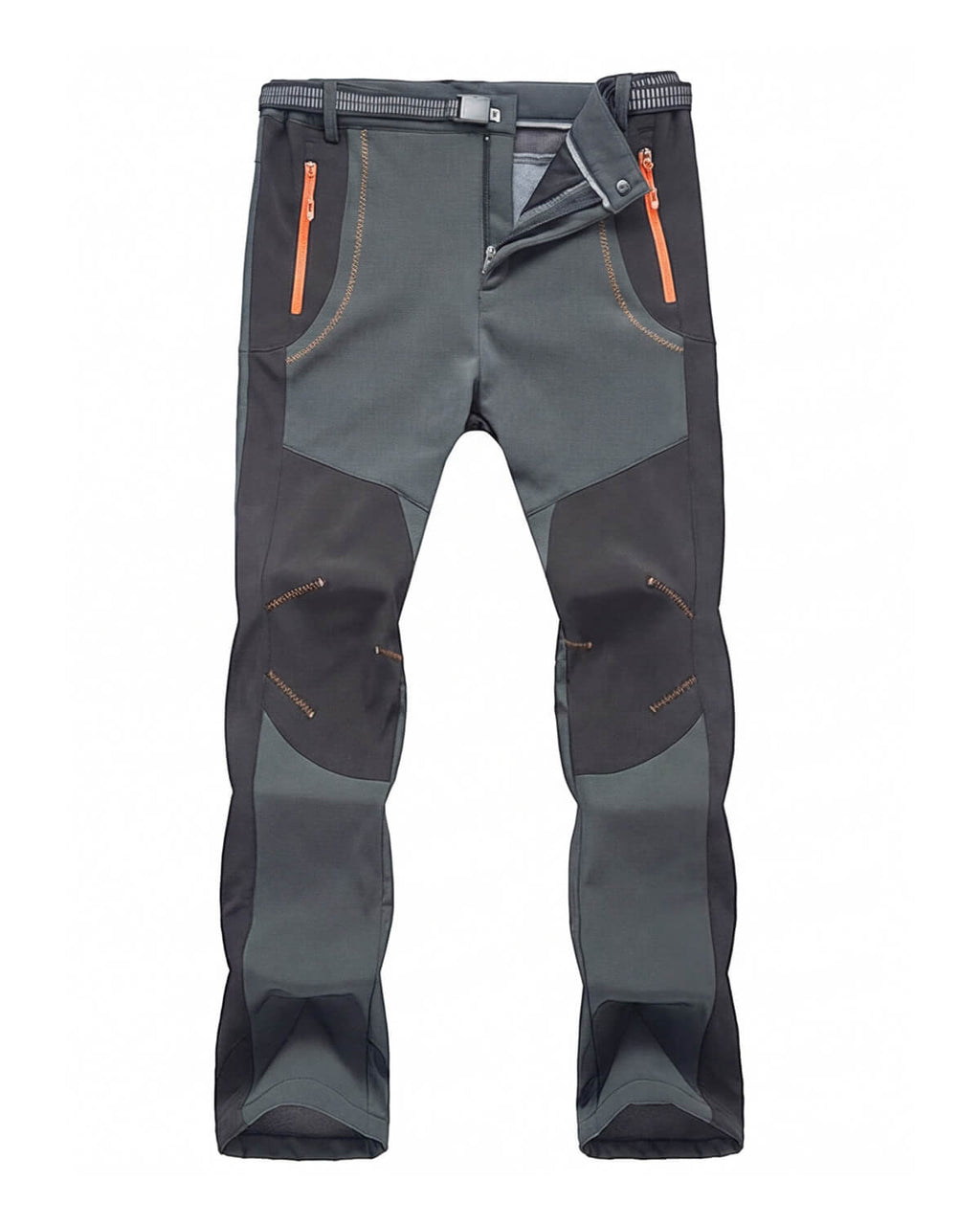 Fleece-Lined Hiking Pants with Zipper Pockets