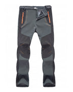 Fleece-Lined Hiking Pants with Zipper Pockets
