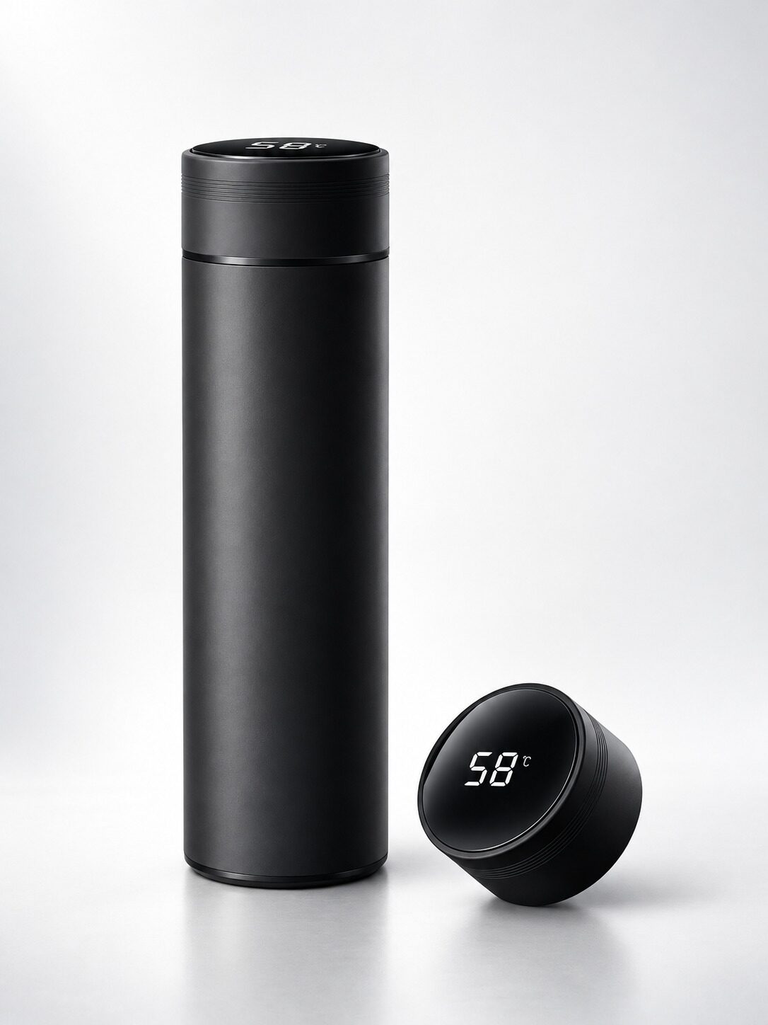 500ml Insulated Bottle with Digital Temperature Display