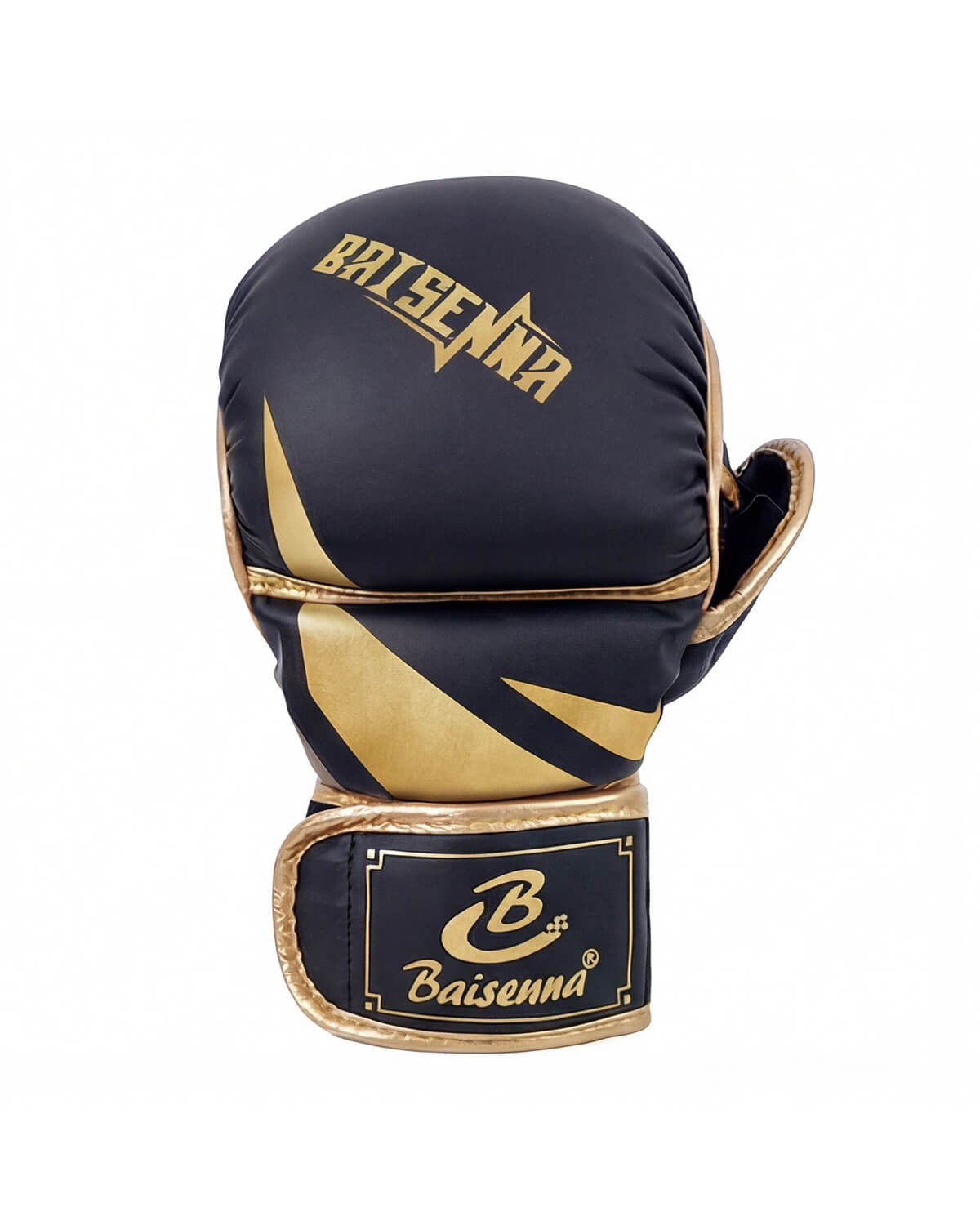 Boxing Training Gloves with Hook-and-Loop Wrist Strap