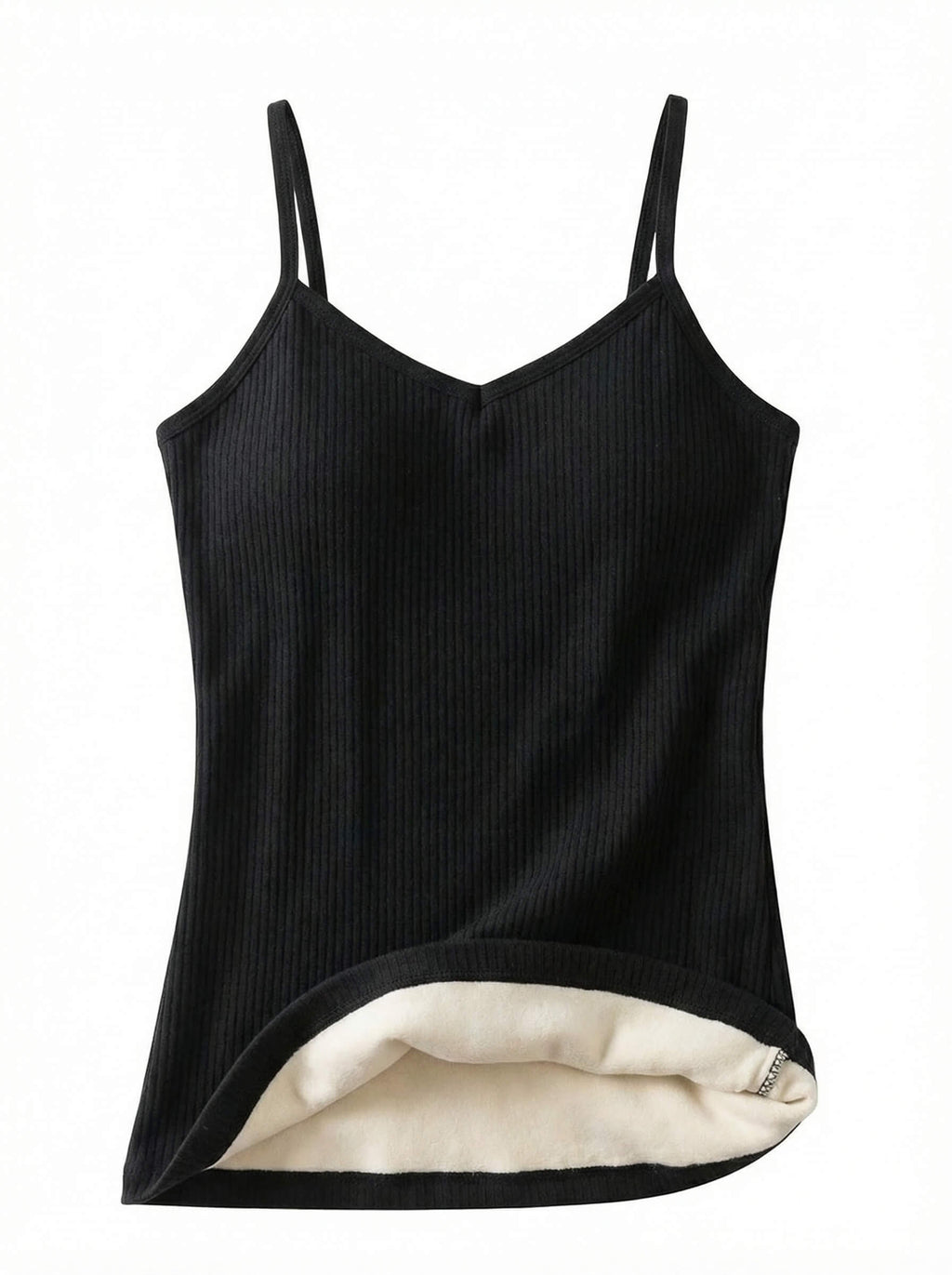 Women’s Warm Lined Ribbed Base Layer Cami