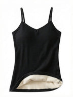 Women’s Warm Lined Ribbed Base Layer Cami