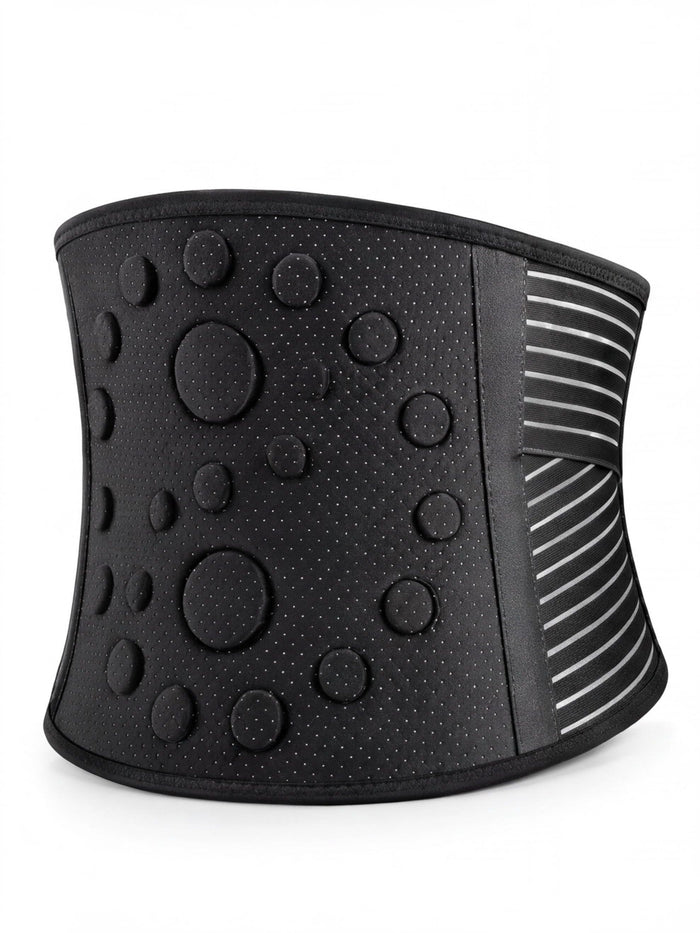 Adjustable Heat-Retaining Lumbar Support Belt