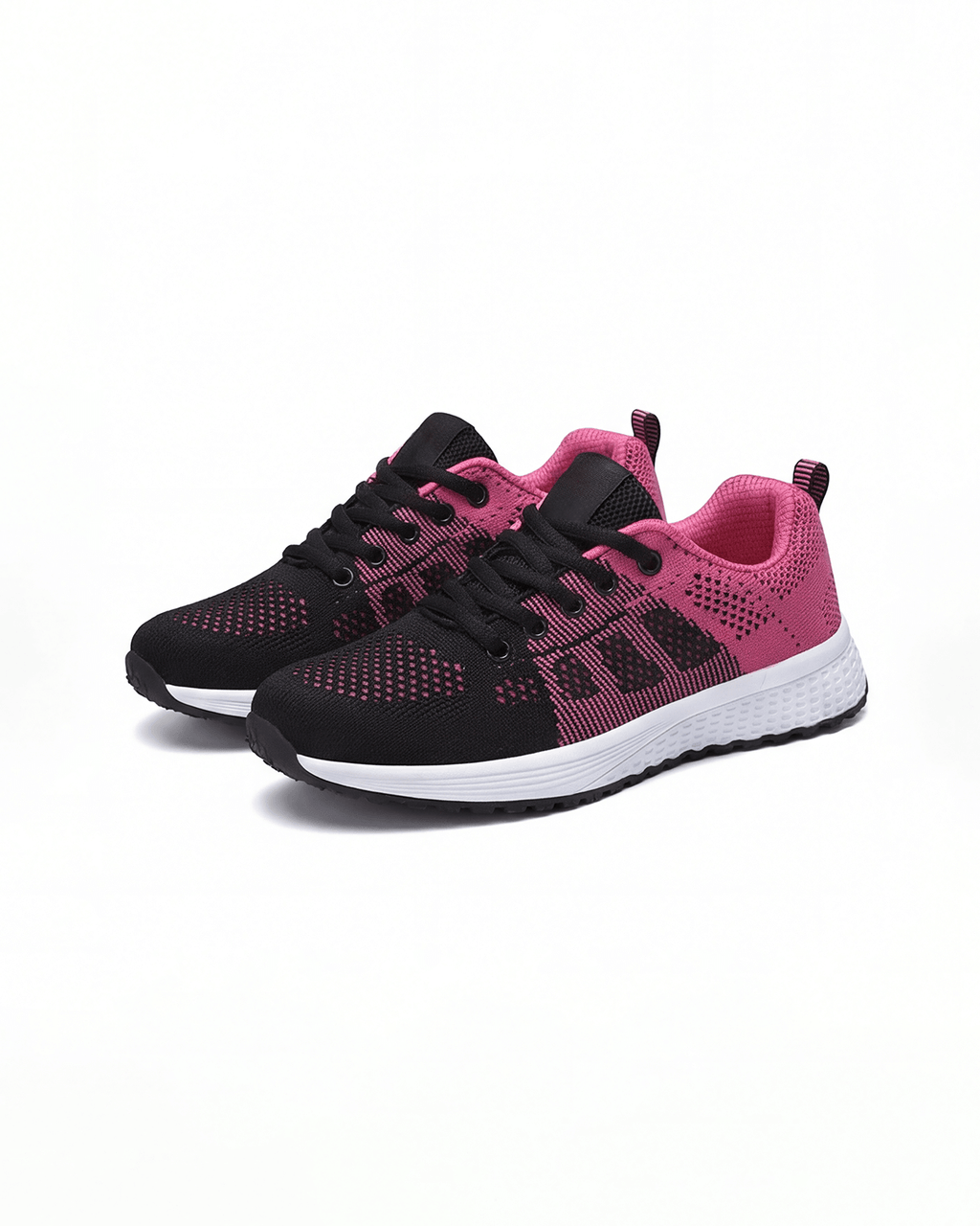 Women’s Lightweight Lace-Up Knit Training Shoes