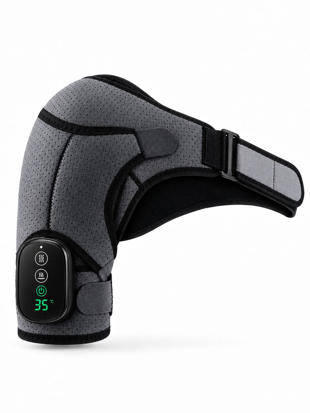 Rechargeable Heated Shoulder Support with Vibration