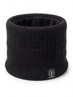 Fleece-Lined Rib-Knit Winter Neck Warmer