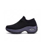 Slip-On Walking Shoes with Air Cushion