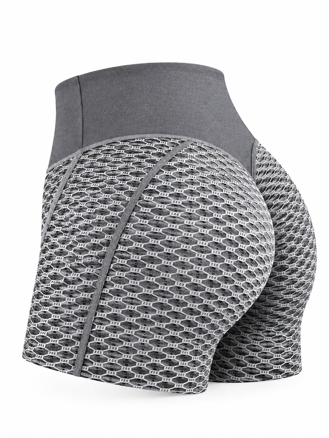 High-Waisted Compression Ultrashort Training Shorts