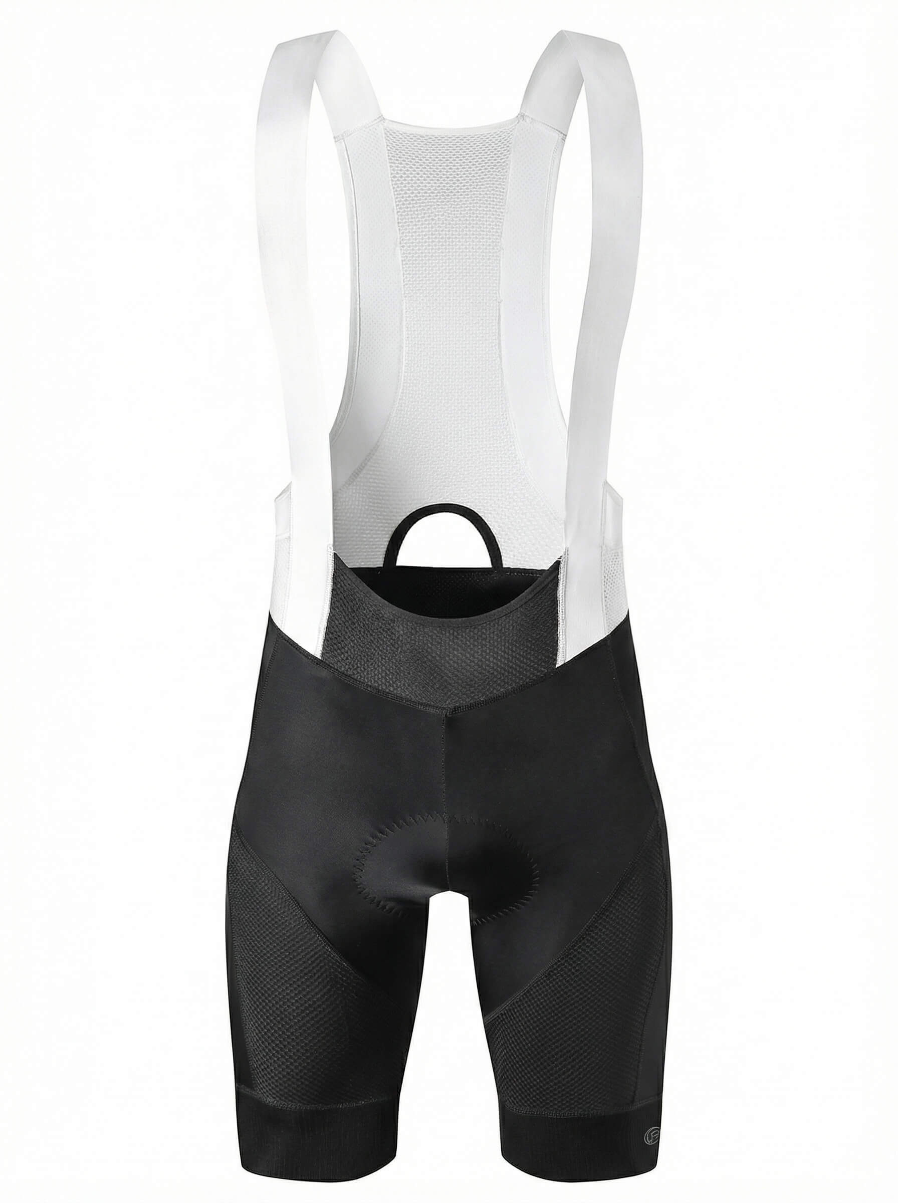 Cycling Bib Shorts with Mesh Straps and Chamois Pad