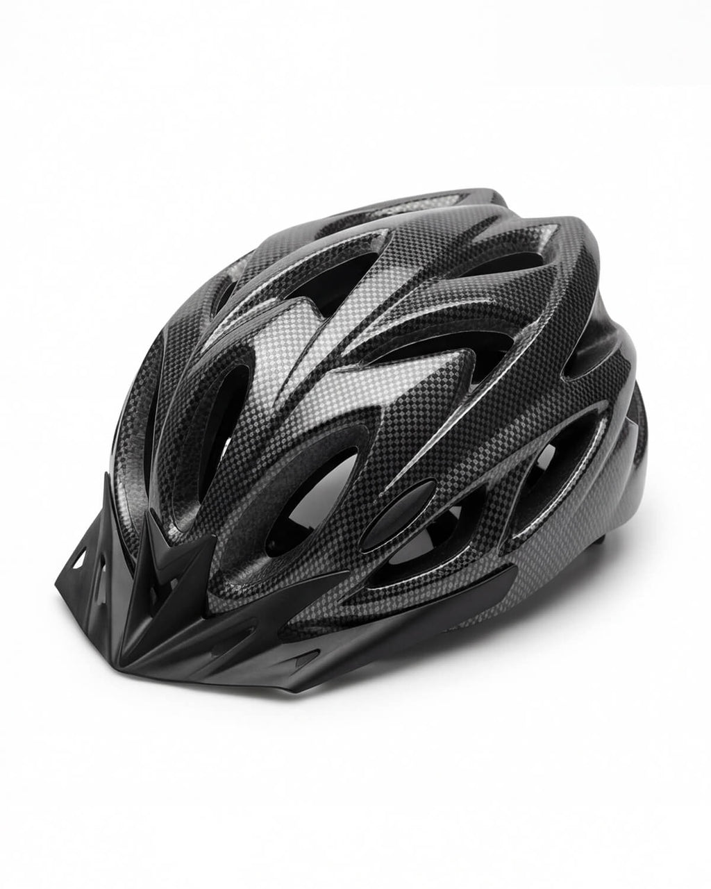 Cycling Helmet with Ventilation Vents and Visor Brim