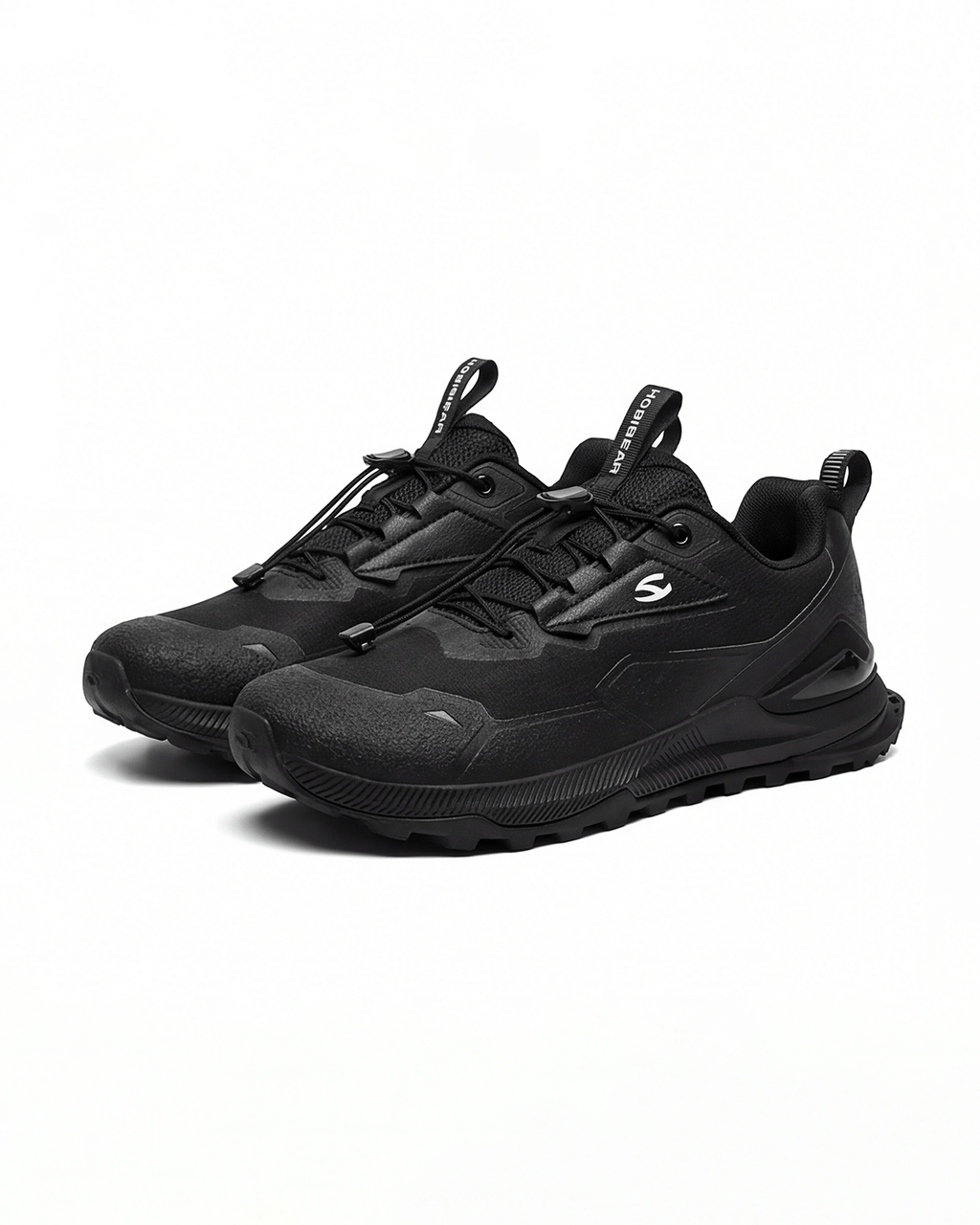 Hiking Sneakers with Quick-Lock Lace and Rugged Tread