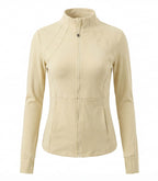 Women’s Full-Zip Training Jacket with Stand Collar
