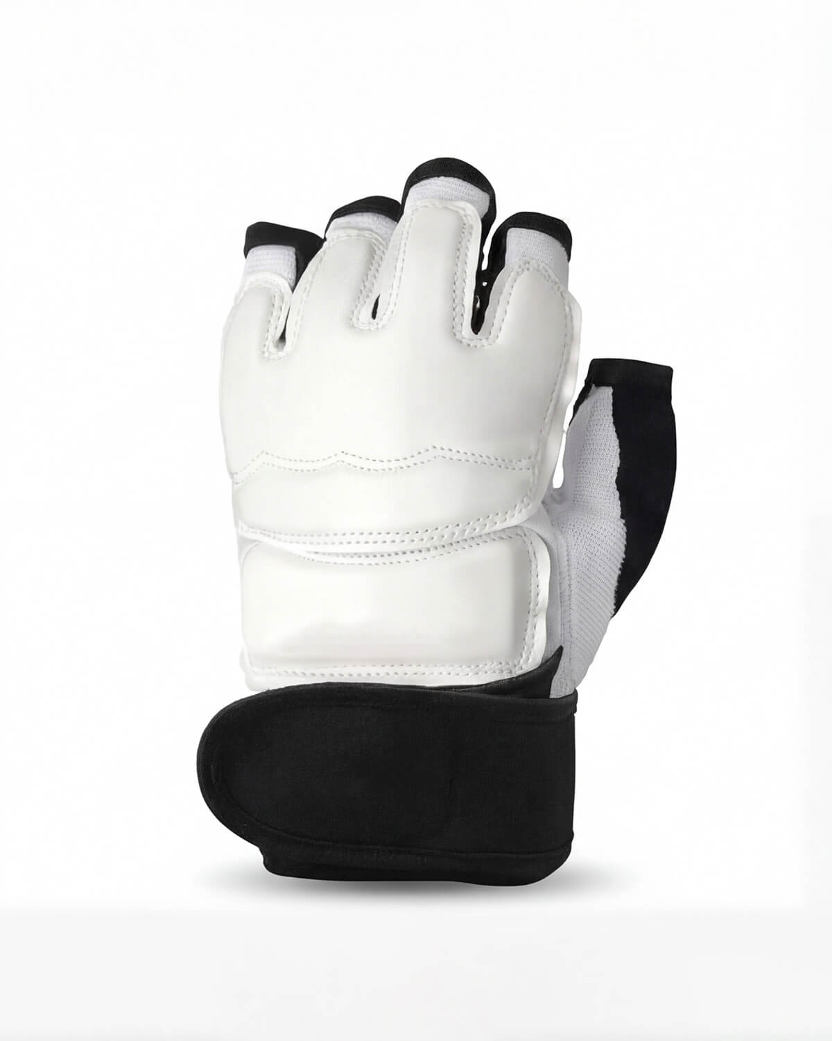 Open-Finger Combat Training Gloves with Wrist Strap