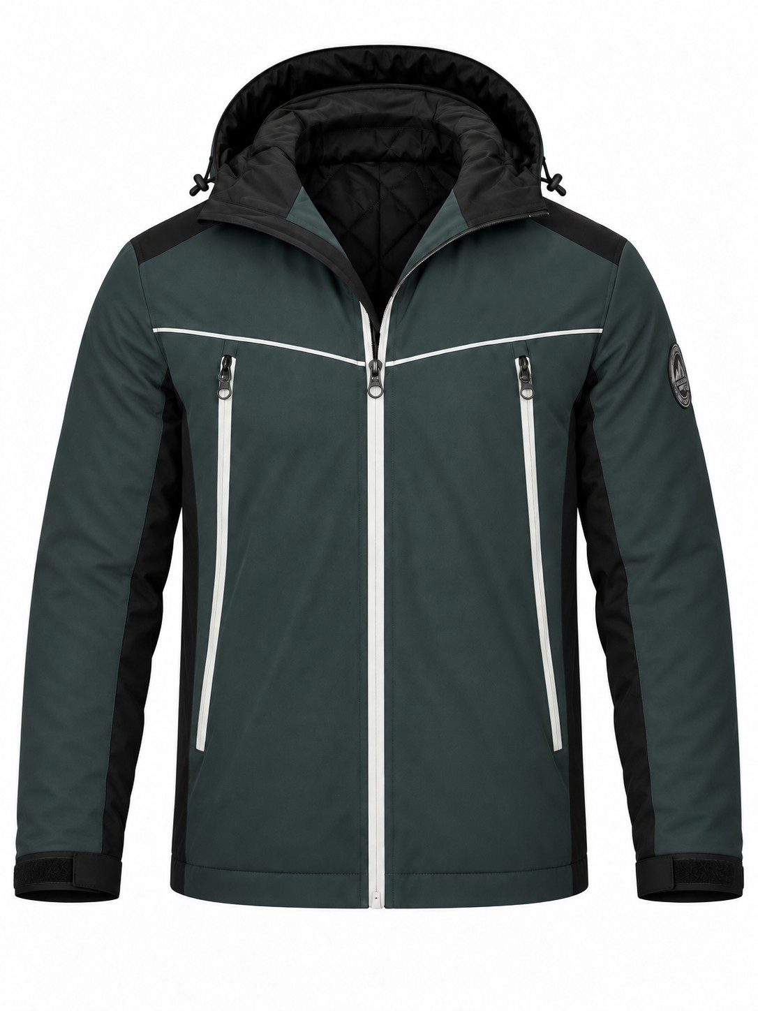Insulated Hooded Winter Jacket