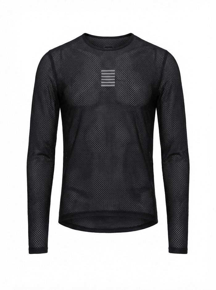 Cycling Long Sleeve Base Layer with Breathable Mesh
