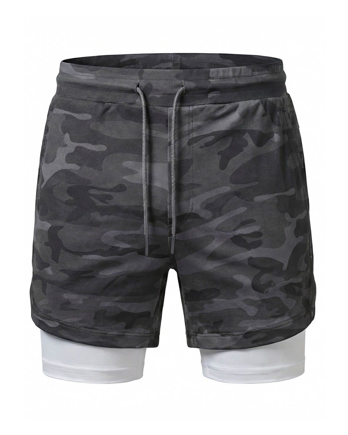 Men's 2-in-1 Training Shorts with Phone Pocket