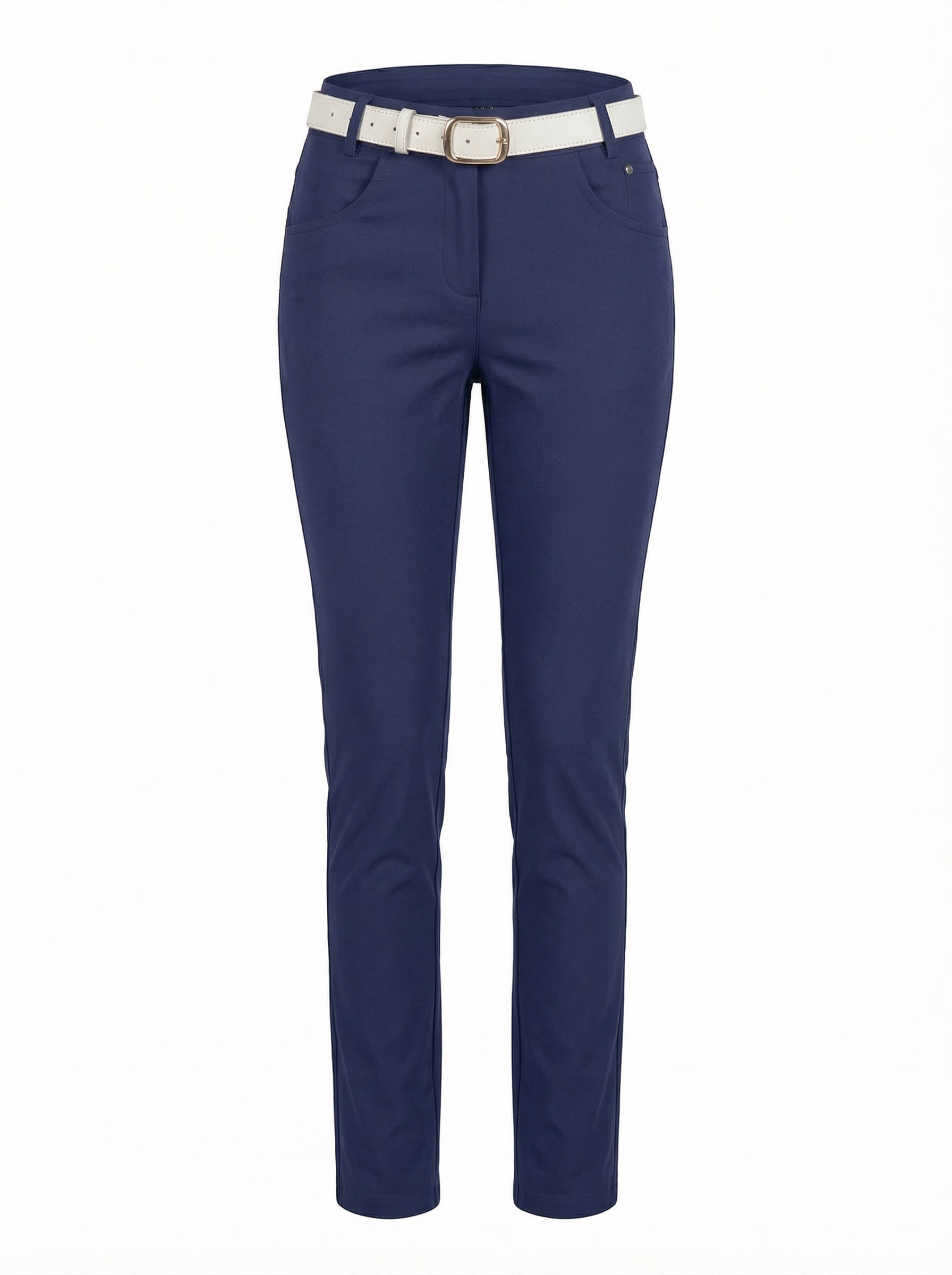 Women’s Golf Pants with Belt Loops and Pockets