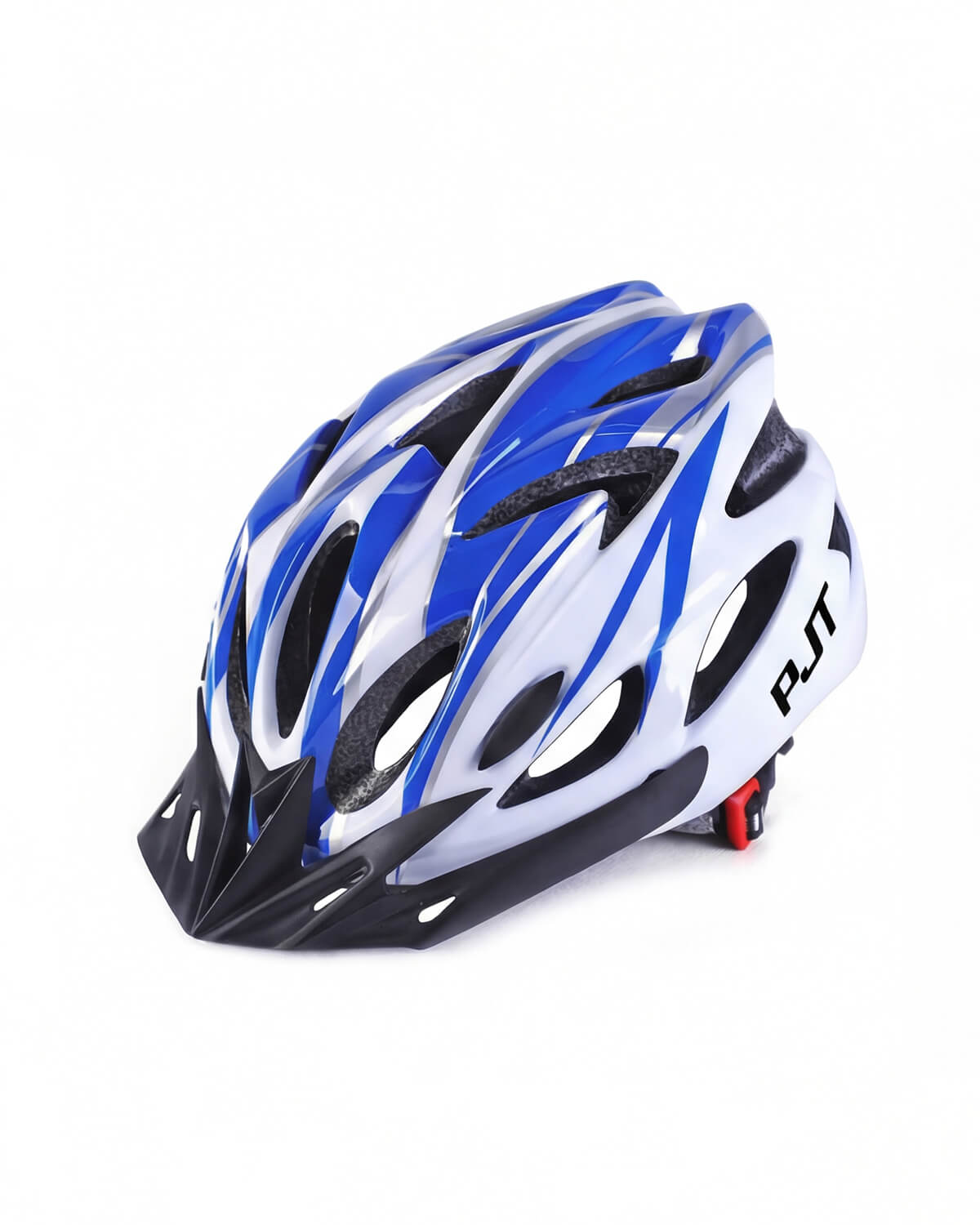 Cycling Helmet with Ventilated Shell and Visor