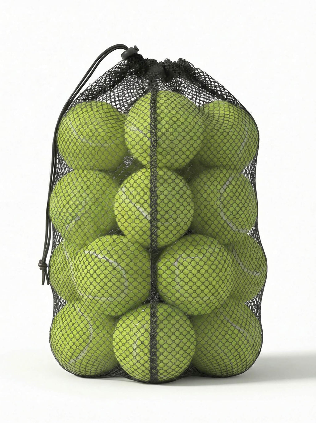 12-Pack Tennis Balls with Mesh Carry Bag