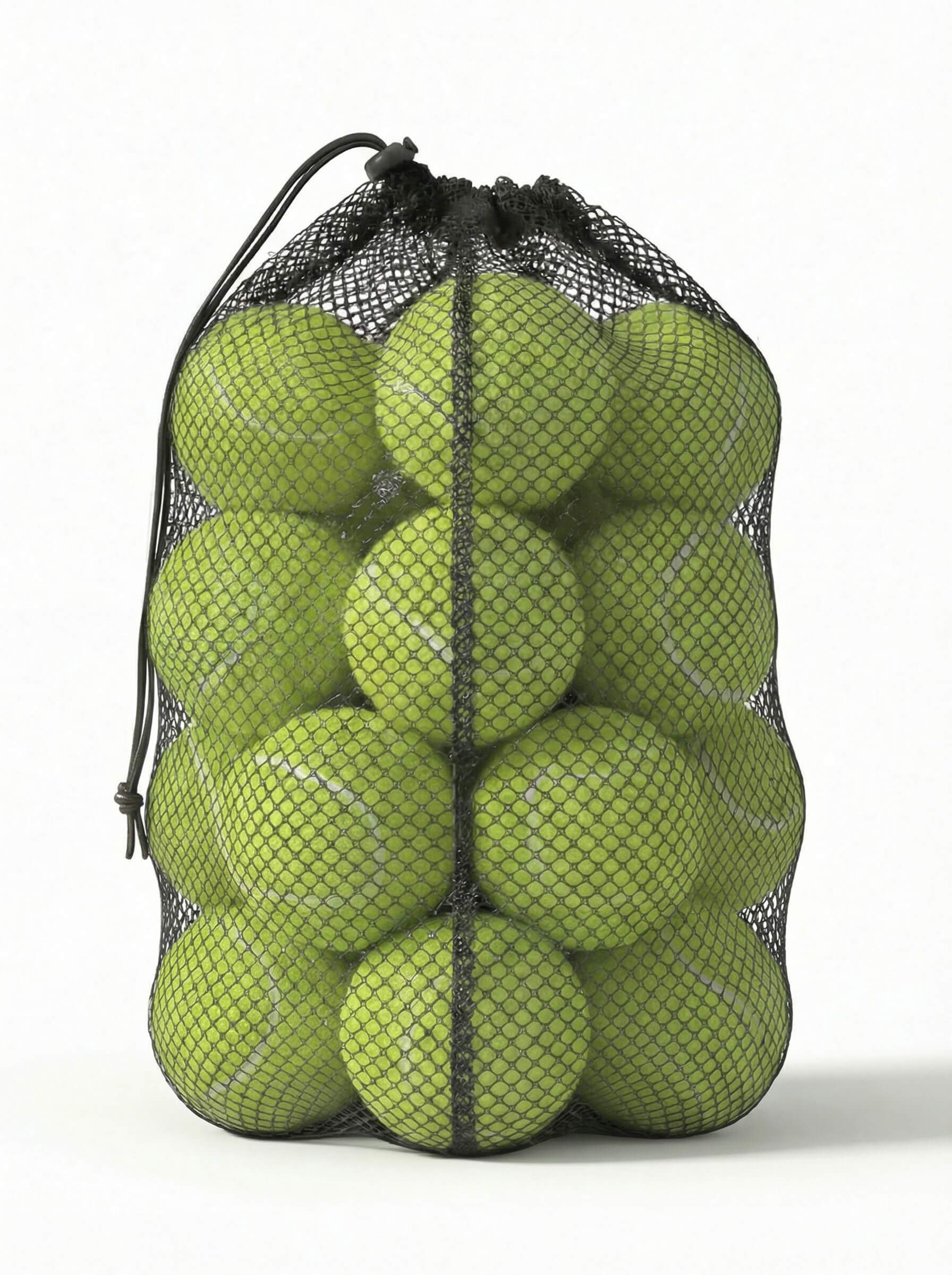 12-Pack Tennis Balls with Mesh Carry Bag