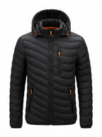 Hooded Quilted Insulated Jacket