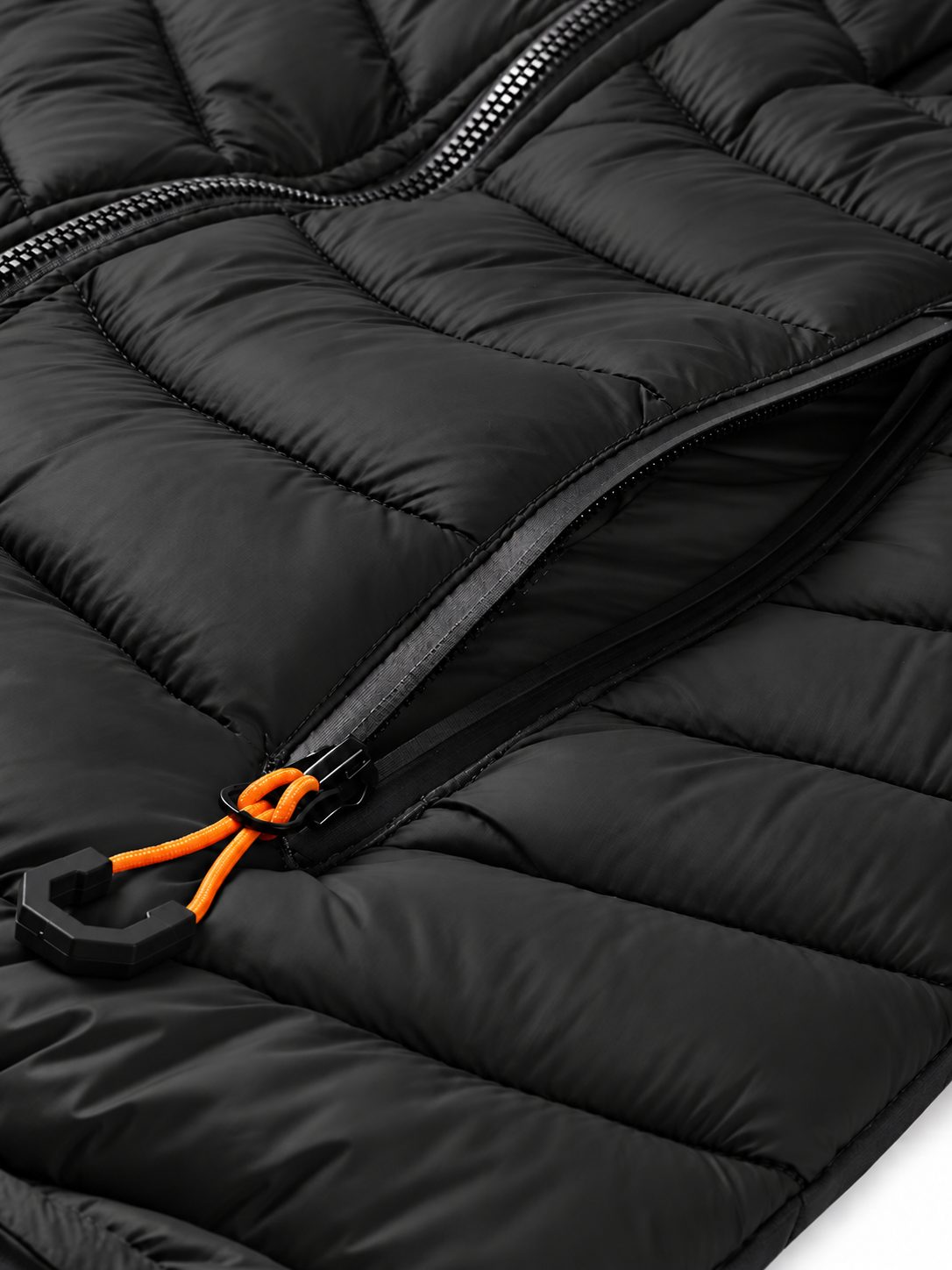Hooded Quilted Insulated Jacket