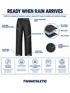 Waterproof Pull-On Hiking Overpants