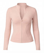 Women’s Full-Zip Training Jacket with Thumb Holes