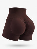 High-Waisted Scrunch Workout Shorts