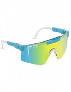 UV400 Wraparound Shield Sunglasses for Cycling and Hiking
