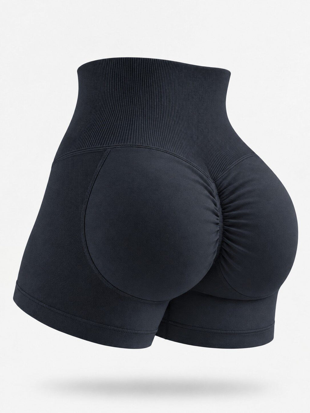 High-Waisted Scrunch Workout Shorts