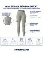 Women's High-Waist Cargo Hiking Leggings