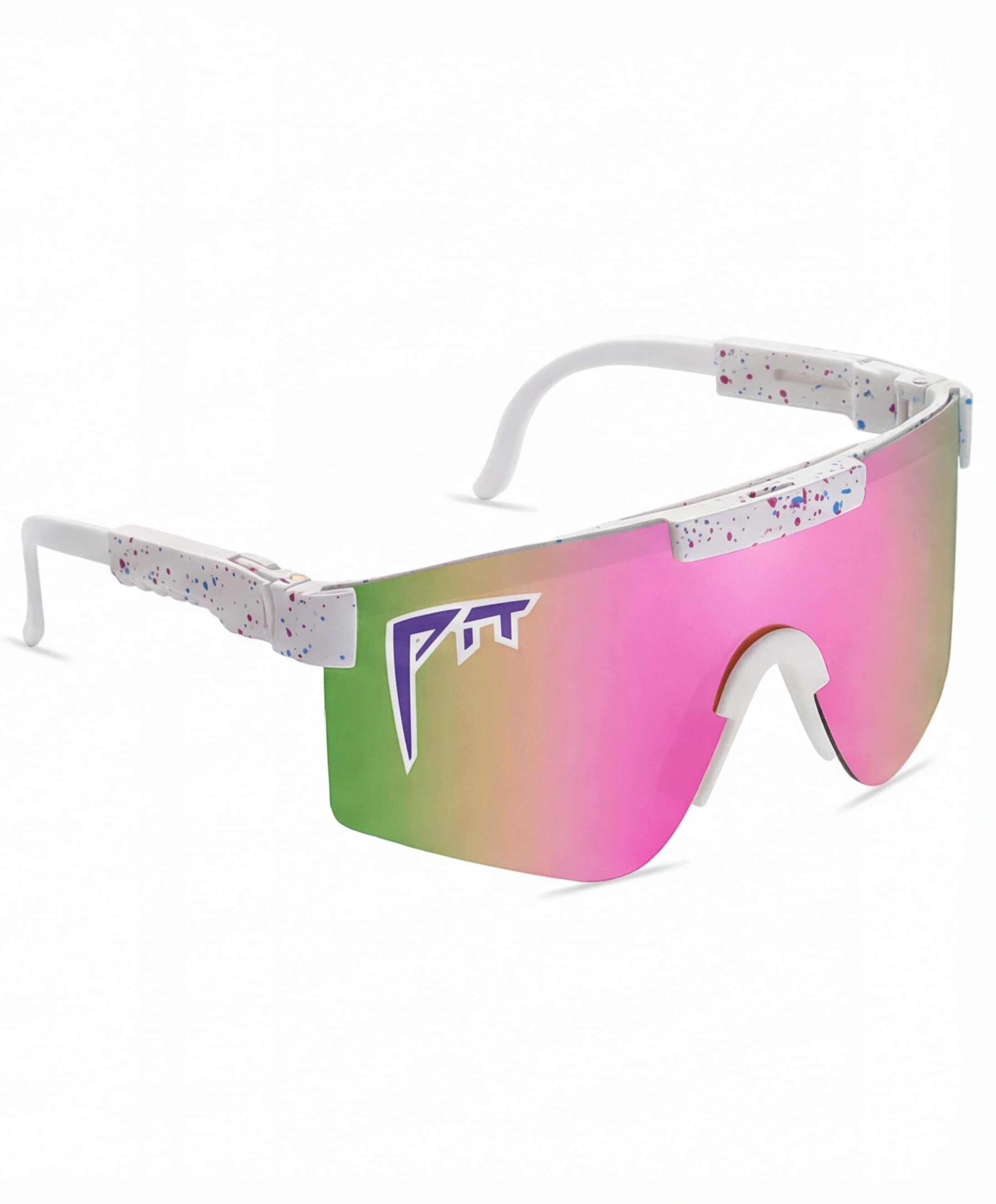 UV400 Wraparound Shield Sunglasses for Cycling and Hiking