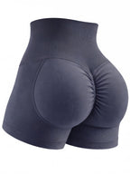High-Waisted Scrunch Workout Shorts
