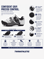 Trail Cycling Shoes with Multi-Strap Secure Fit