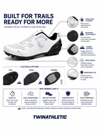 Mesh Trail Cycling Shoes with Single Dial Closure