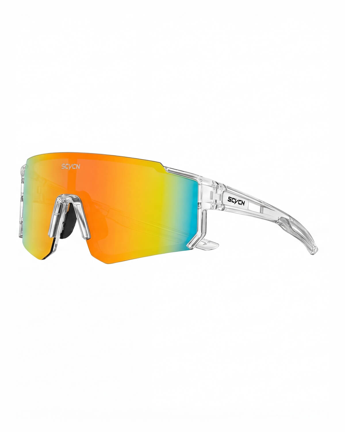 UV400 Shield Cycling Sunglasses with Wraparound Fit