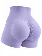 High-Waisted Scrunch Workout Shorts