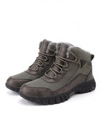 Warm-Lined Mid-Cut Winter Trekking Boots