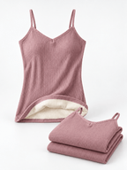 Women's Warm-Lined Ribbed Camisoles 3-Pack