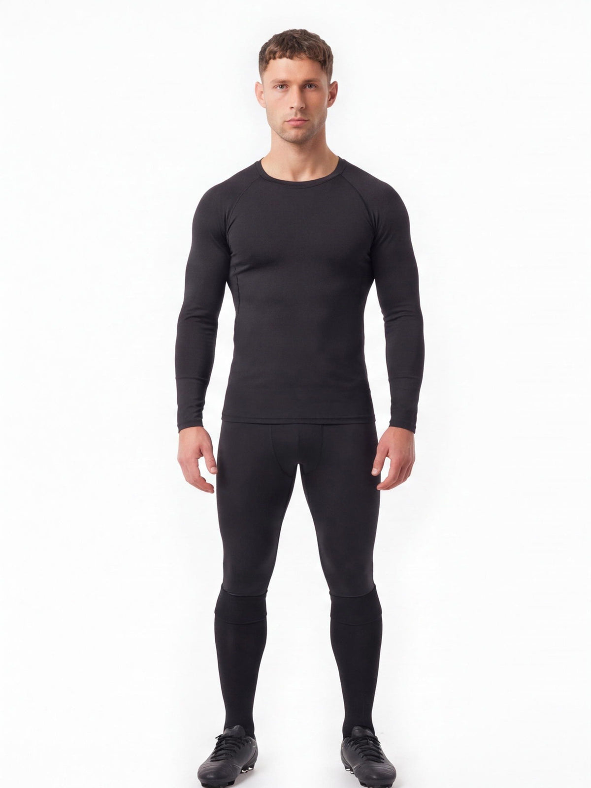 Men's Compression Base Layer Top & Tights Set
