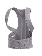Adjustable Upper-Back Posture Support with Ventilated Mesh