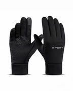 Waterproof Plush-Lined Gloves with Grip Palm