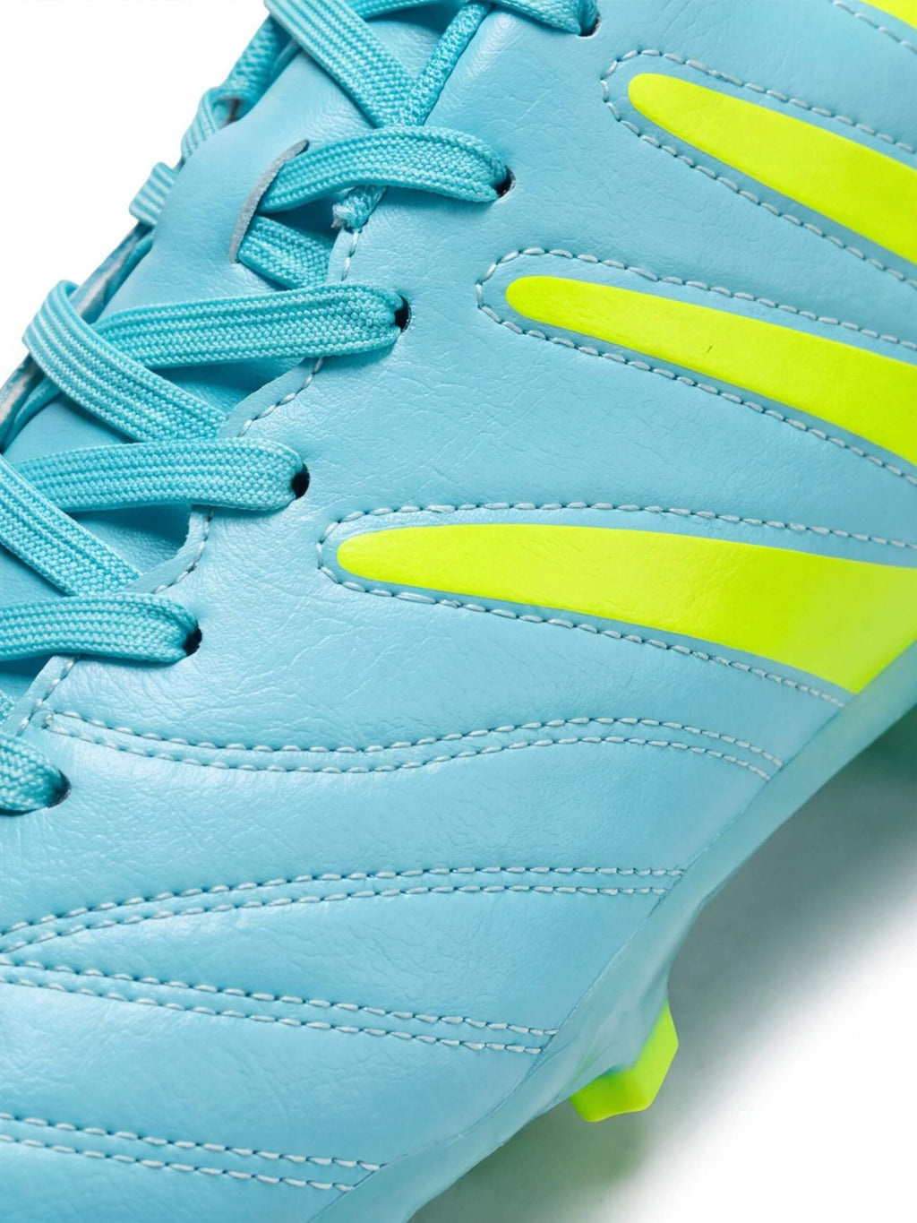 Soccer Cleats with Textured Upper and Molded Studs