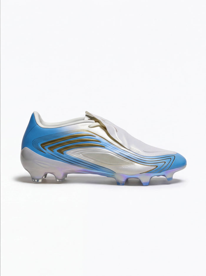 Streamlined Soccer Cleats with Molded Stud Outsole