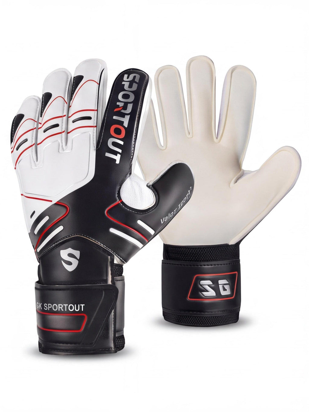 Finger-Save Soccer Goalkeeper Gloves