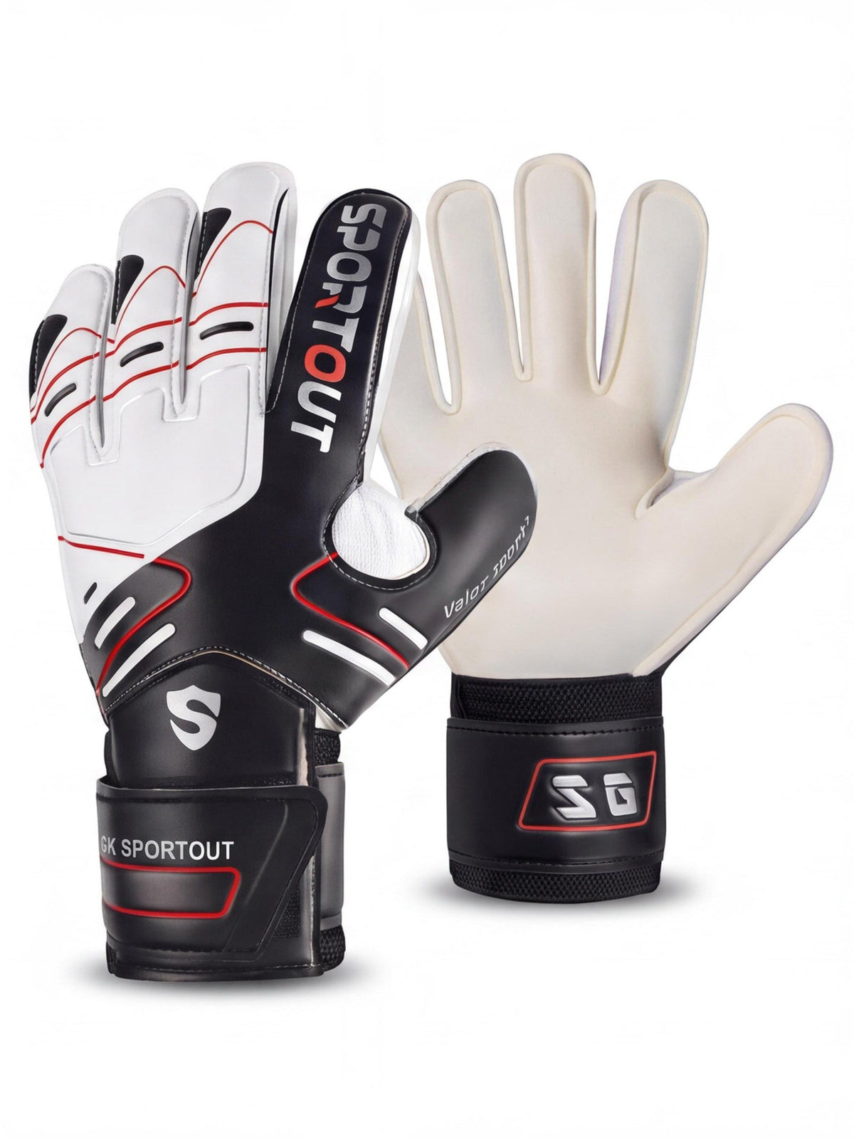 Finger-Save Soccer Goalkeeper Gloves
