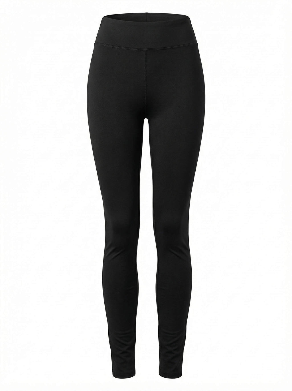 Fleece-Lined Leggings with High-Rise Waistband