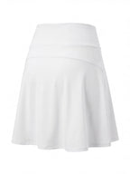 High-Waisted Pocket Skort with Built-In Shorts