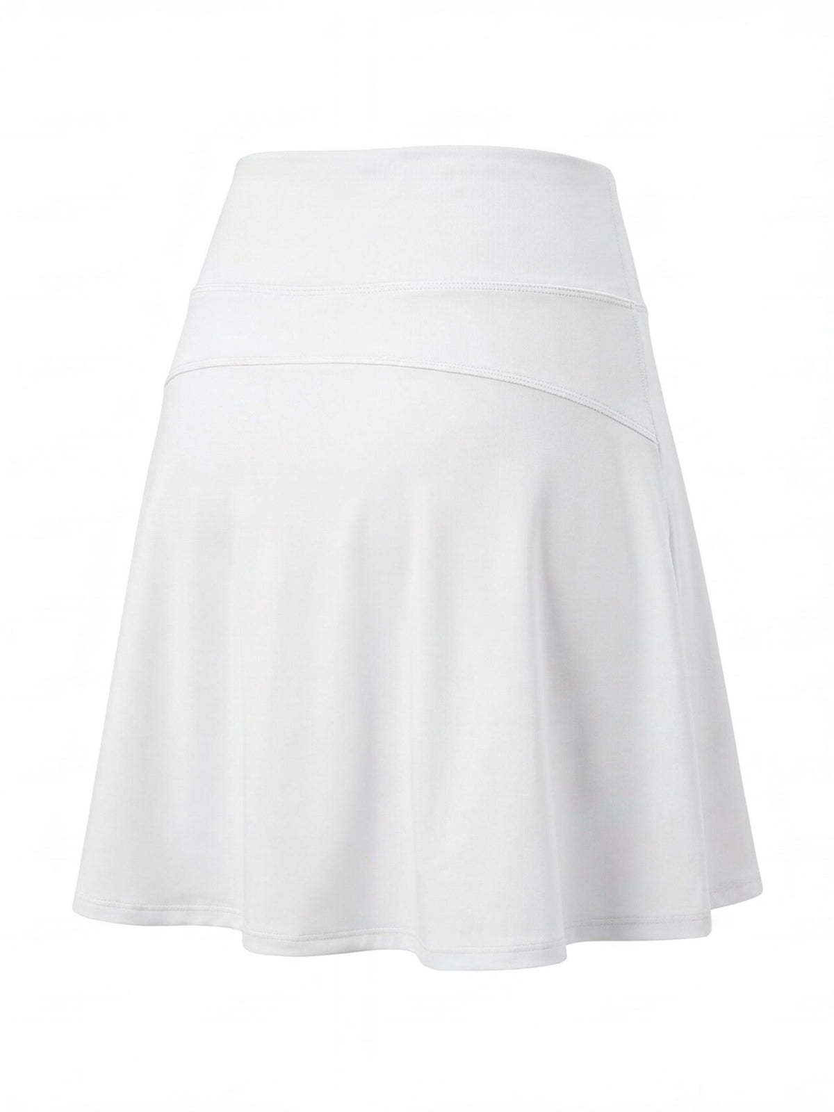 High-Waisted Pocket Skort with Built-In Shorts